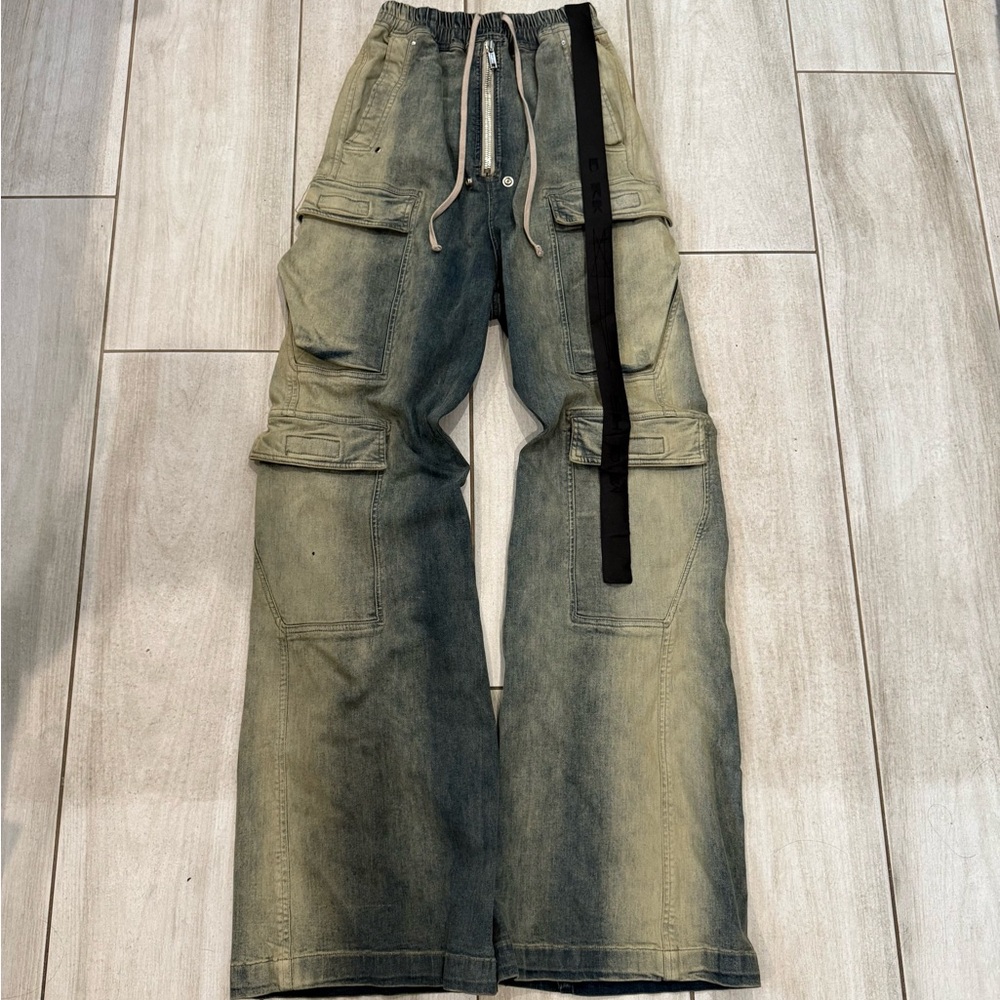 Rick owens DRKSHDW JUMBO Cargo bellas 
mineral wash